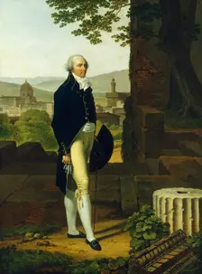 Portrait of Sir Godfrey Vassall Webster Bt, 1794. Artist: Louis Gauffier