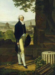 Portrait of Sir Godfrey Vassall Webster Bt, 1794. Artist: Louis Gauffier