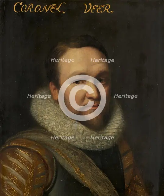 Portrait of Sir Horace Vere (1565-1635), c.1615-c.1633. Creator: Workshop of Michiel Jansz van Mierevelt.