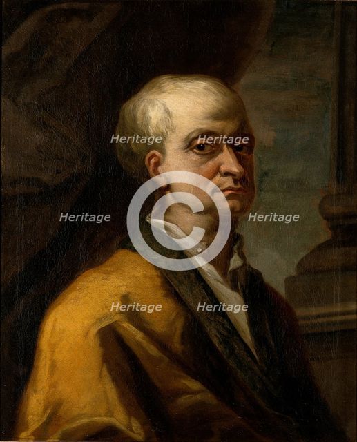 Portrait of Sir Isaac Newton (1642-1727), 1710. Artist: Anonymous  