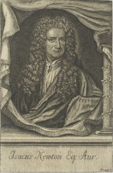 Portrait of Sir Isaac Newton (1642-1727), 1715. Creator: Krauss, Johann Ulrich (1655-1719)