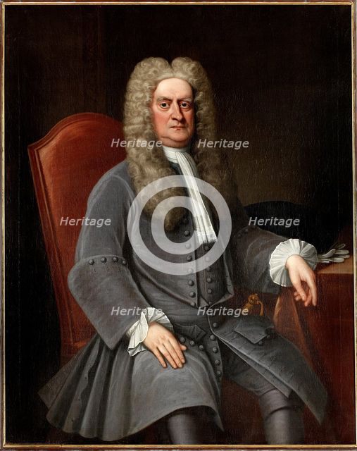Portrait of Sir Isaac Newton (1642-1727), ca 1720. Creator: Anonymous.
