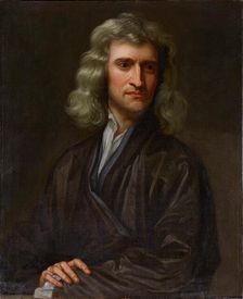 Portrait of Sir Isaac Newton (1642-1727), Mid-18th century. Creator: Unknown artist