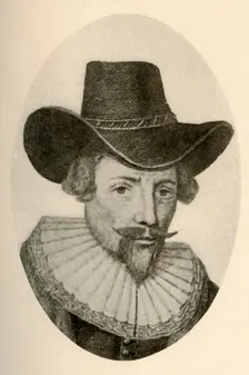 Portrait of Sir Isaac Pennington, in hat worn in the House of Burgesses c1650-1660, (1937).. Creator: Unknown