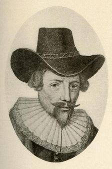 Portrait of Sir Isaac Pennington, in hat worn in the House of Burgesses c1650-1660, (1937).. Creator: Unknown