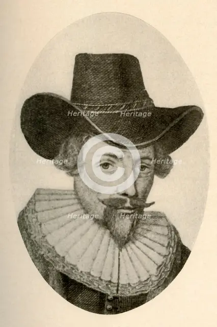 'Portrait of Sir Isaac Pennington, in hat worn in the House of Burgesses', c1650-1660, (1937).. Creator: Unknown.