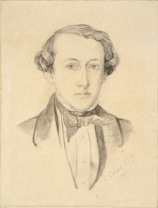 Portrait of Sir John Everett Millais, 1850. Artist: Charles Allston Collins