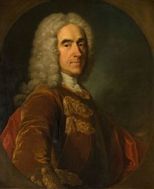 Portrait Of Sir Richard Temple, 4th Viscount of Birmingham, 1738-42. Creator: Jean Baptiste van Loo