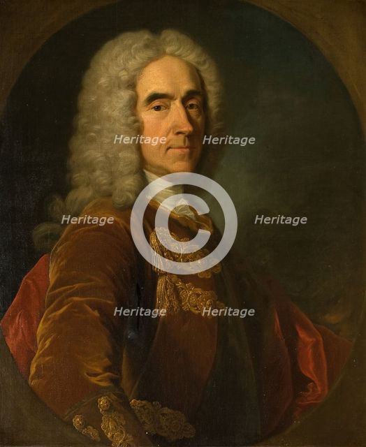 Portrait Of Sir Richard Temple, 4th Viscount of Birmingham, 1738-42. Creator: Jean Baptiste van Loo.
