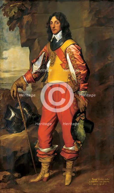 Portrait of Sir Thomas Wharton (1615-1684), 1639. Creator: Anthony van Dyck.