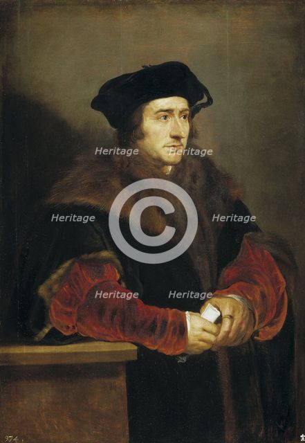 Portrait of Sir Thomas More, 1625-1630. Artist: Rubens, Pieter Paul (1577-1640)