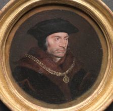 Portrait of Sir Thomas More, 17th century. Creator: Hans Holbein (German, 1497/98-1543), follower of