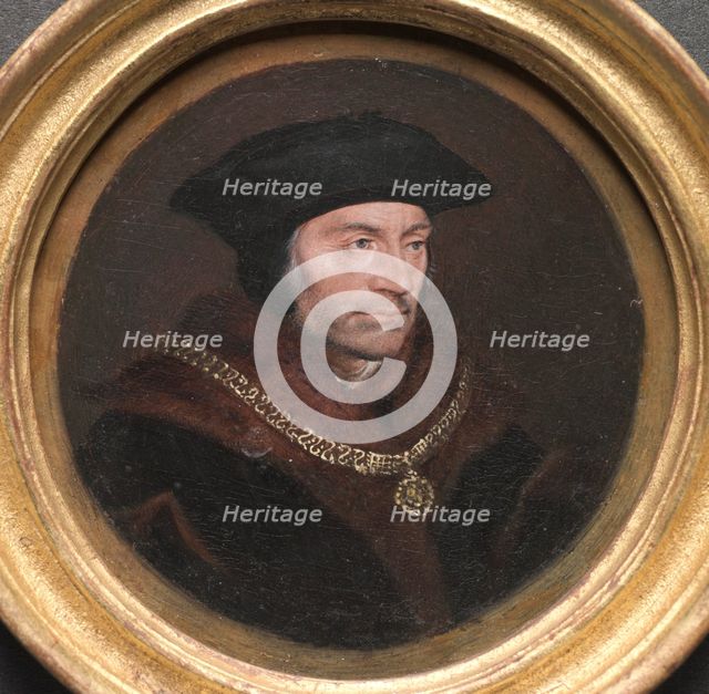 Portrait of Sir Thomas More, 17th century. Creator: Hans Holbein (German, 1497/98-1543), follower of.