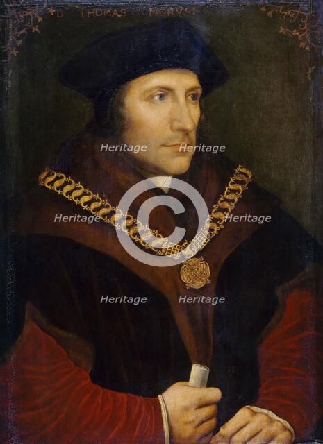 Portrait of Sir Thomas More, c1600. Artist: Unknown.