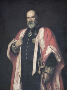 Portrait of Sir Walter Buller, c1903. Creator: Ethel Mortlock