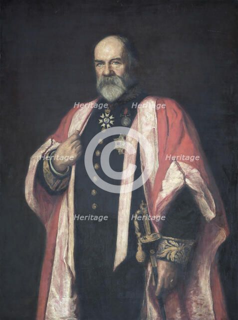 Portrait of Sir Walter Buller, c1903. Creator: Ethel Mortlock.