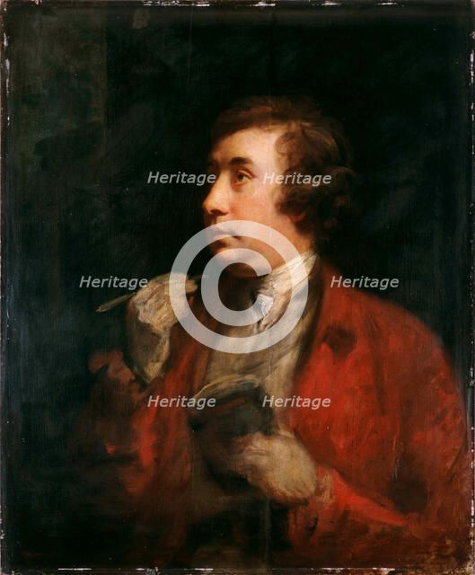 Portrait of Sir William Chambers (1723-1796) , ca 1760. Creator: Reynolds, Sir Joshua (1732-1792).