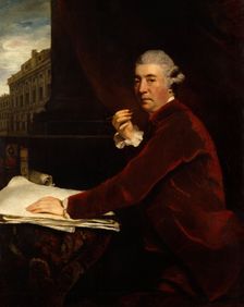 Portrait of Sir William Chambers, R.A., c1780. Creator: Sir Joshua Reynolds