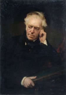 Portrait of Sir William Allan, R.A., c1844. Creator: John Watson-Gordon