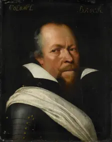 Portrait of Sir William Brog (1563-1636), c.1609-c.1633. Creator: Workshop of Jan Antonisz van Ravesteyn