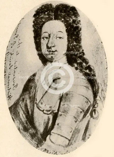 'Portrait of Sir William Keith, in armour and campaign wig', 1717, (1937) Creator: Unknown.