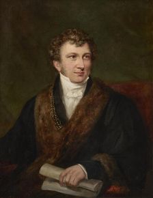 Portrait of Sir William Heygate, 1st Baronet (1782-1844). Creator: Watson, William Smellie (1796-1874)