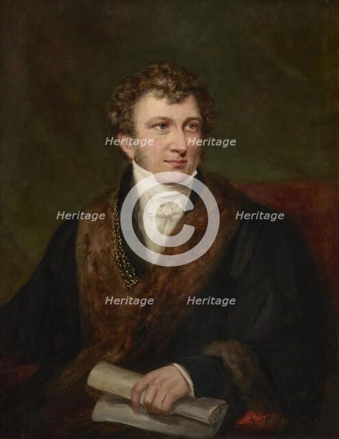 Portrait of Sir William Heygate, 1st Baronet (1782-1844). Creator: Watson, William Smellie (1796-1874).