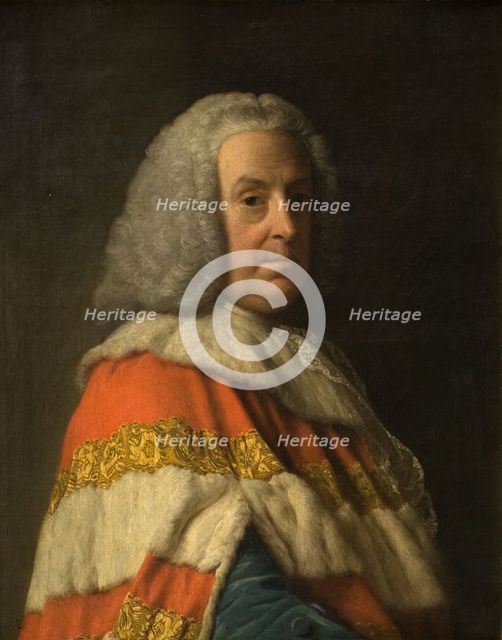 Portrait of Sir William Pulteney, Earl of Bath, 1750-64. Creator: Allan Ramsay.