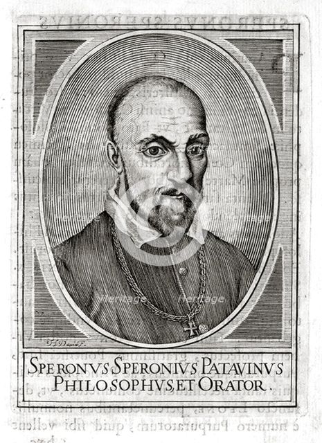 Portrait of Sperone Speroni (1500-1588).