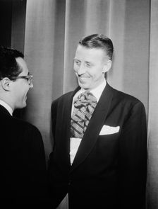 Portrait of Stan Kenton and Pete Rugolo, 1947 or 1948. Creator: William Paul Gottlieb