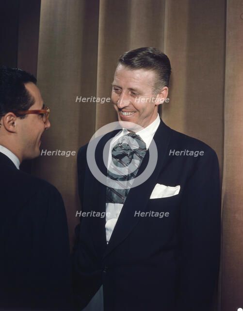 Portrait of Stan Kenton and Pete Rugolo, 1947 or 1948. Creator: William Paul Gottlieb.