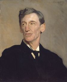 Portrait of Stanhope Forbes, R.A., 1915. Creator: George Clausen
