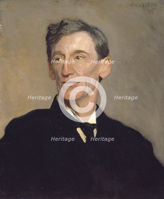 Portrait of Stanhope Forbes, R.A., 1915. Creator: George Clausen.