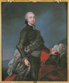 Portrait of Stanislaus Augustus Poniatowski (1732-1798), 2nd half of 18th century. Creator: Ubaldo Buonvicino