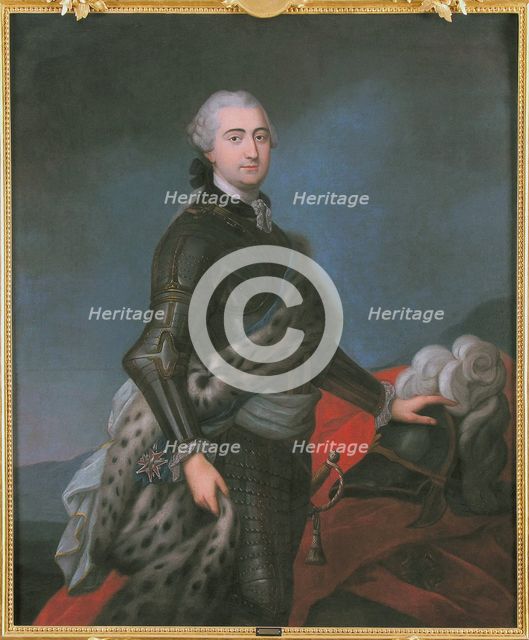 Portrait of Stanislaus Augustus Poniatowski (1732-1798), 2nd half of 18th century. Creator: Ubaldo Buonvicino.