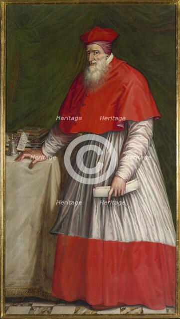 Portrait of Stanislaus Hosius (1504-1579), 1575. Creator: Anonymous.