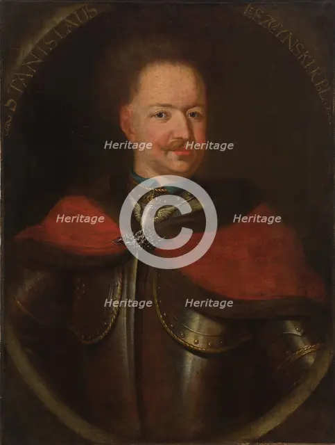 Portrait of Stanislaus Leszczynski (1677-1766), King of Poland, 2nd half of 18th century. Creator: Unknown.