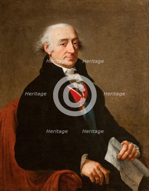 Portrait of Stanislaw Malachowski (1736-1809), 1794. Creator: Francois-Xavier Fabre.