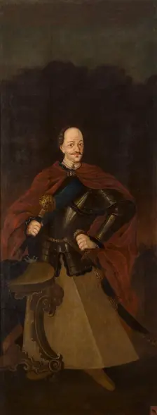 Portrait of Stanislaw Ernest Denhoff (ca. 1673-1728), Field Hetman of Lithuania, 1749-1756. Creator: Unknown