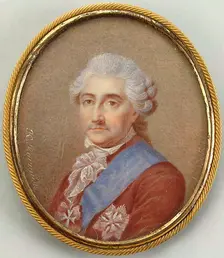 Portrait of Stanislaw II August Poniatowski, 1803. Creator: Raczynski, Karl, Count