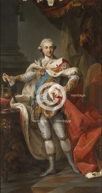 Portrait of Stanislaw II August Poniatowski, King and Grand Duke of the Polish-Lithuanian Commonweal