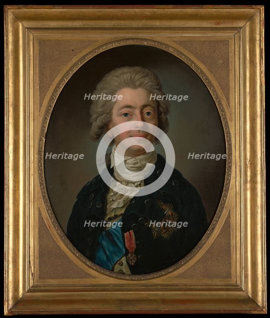 Portrait of Stanislaw Kostka Potocki (1755-1821), after 1785. Creator: Unknown.