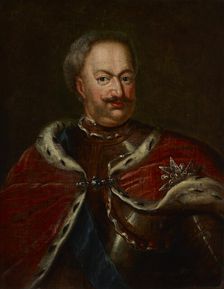 Portrait of Stanislaw Leszczynski (1677-1766), King of Poland in 1704 and 1733, between 1725-1733. Creator: Georg Engelhard Schroder