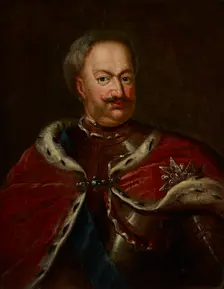 Portrait of Stanislaw Leszczynski (1677-1766), King of Poland in 1704 and 1733, between 1725-1733. Creator: Georg Engelhard Schroder