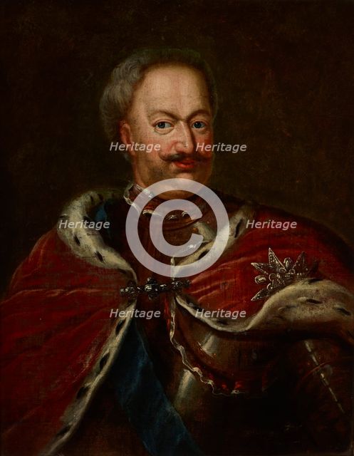 Portrait of Stanislaw Leszczynski (1677-1766), King of Poland in 1704 and 1733, between 1725-1733. Creator: Georg Engelhard Schroder.