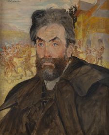 Portrait of Stanislaw Witkiewicz, 1902. Creator: Jacek Malczewski