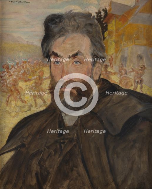 Portrait of Stanislaw Witkiewicz, 1902. Creator: Jacek Malczewski.