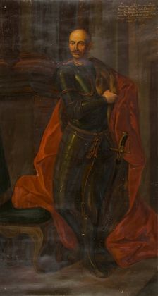Portrait of Stanislaw Wladyslaw Potocki (?-1732), Great Guard of Lithuania...turn of 20th century. Creator: Unknown