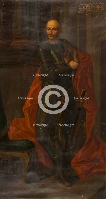 Portrait of Stanislaw Wladyslaw Potocki (?-1732), Great Guard of Lithuania...turn of 20th century. Creator: Unknown.
