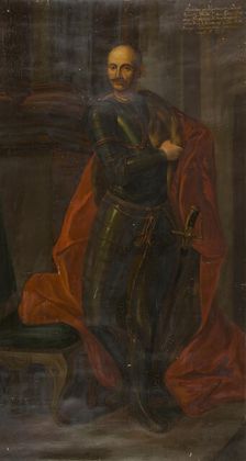 Portrait of Stanislaw Wladyslaw Potocki (?-1732), Great Guard of Lithuania...turn of 20th century. Creator: Unknown